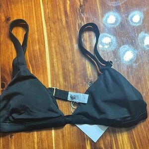 Andie Black Bikini Top